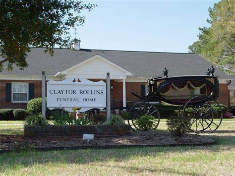 Claytor rollins funeral home - Our Location. Claytor Rollins Funeral Home and Crematory. 836 Poquoson Ave. Poquoson, VA 23662. Tel: 1-757-868-6641.